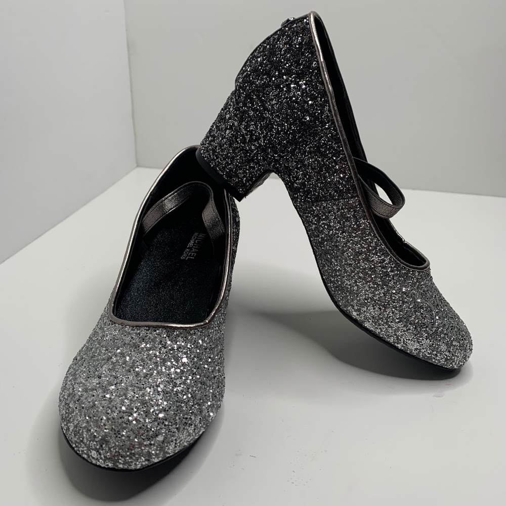 NWOT Michael Kors | Girls Glitter Sequin Heels